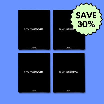 (4 Pack) The Daily Productivity Pad Bundle