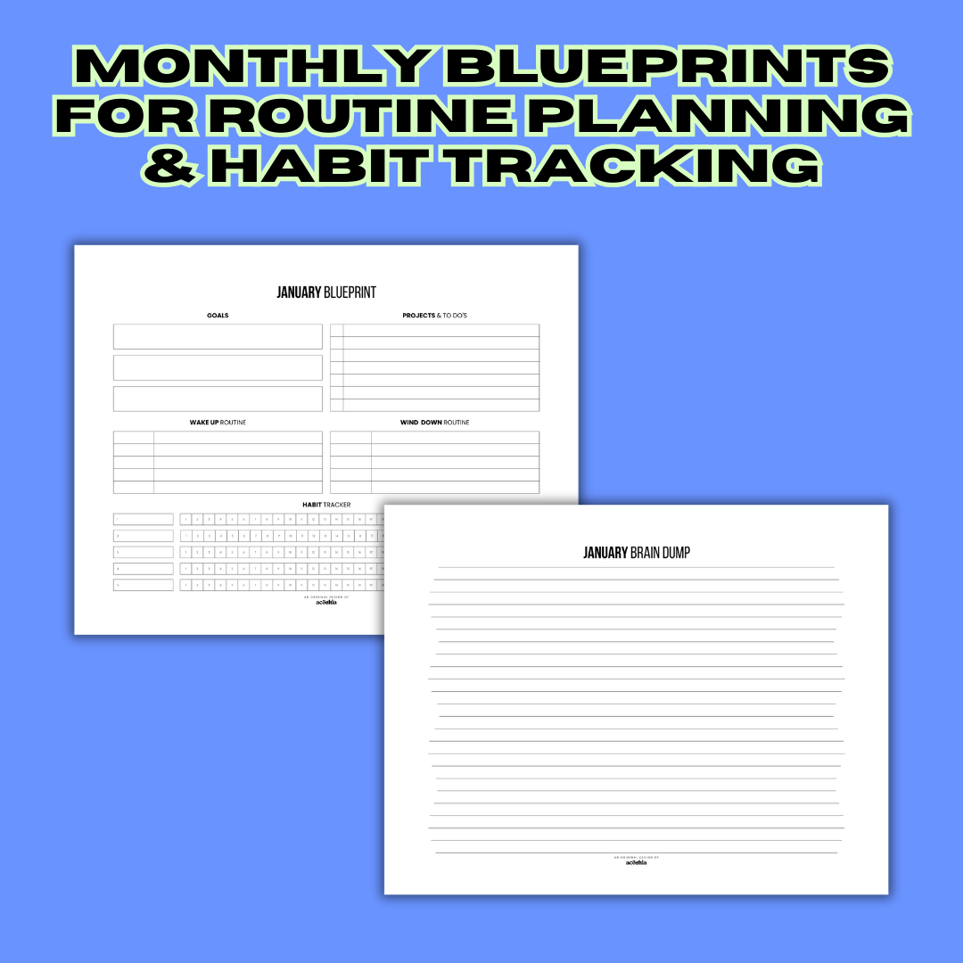 2024 Planner | Weekly Productivity Workbook