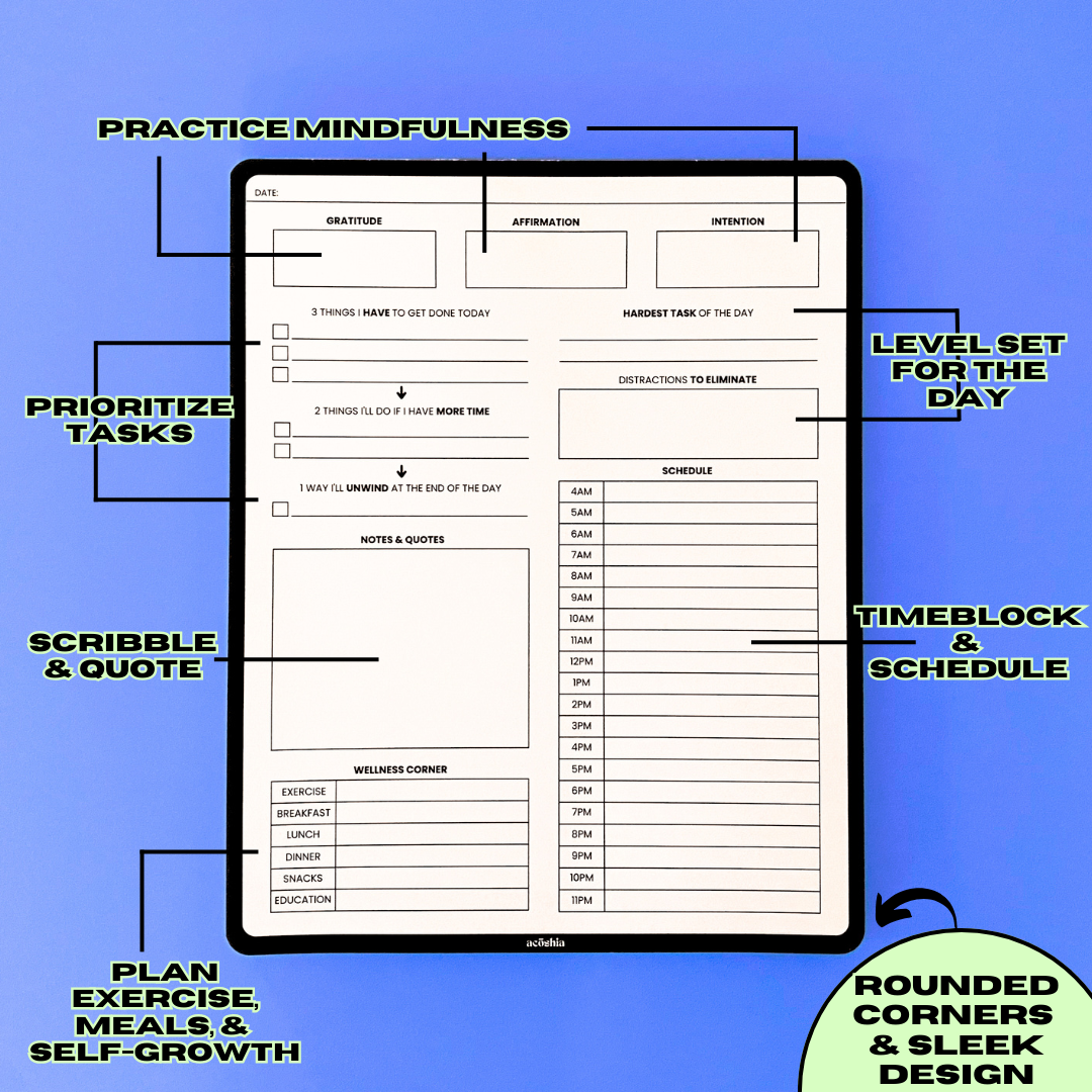 The Daily Productivity Pad