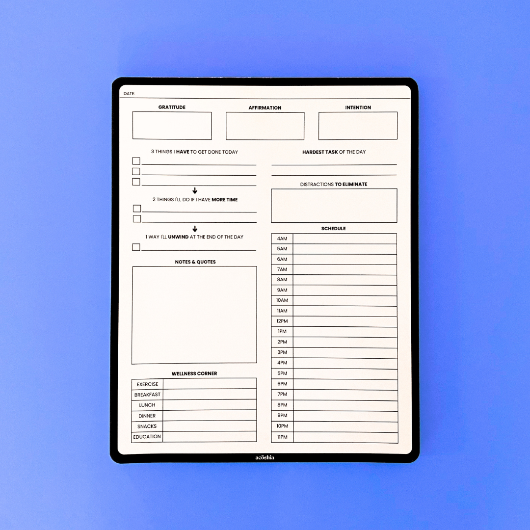(Imperfect) The Daily Productivity Pad - The Outlet