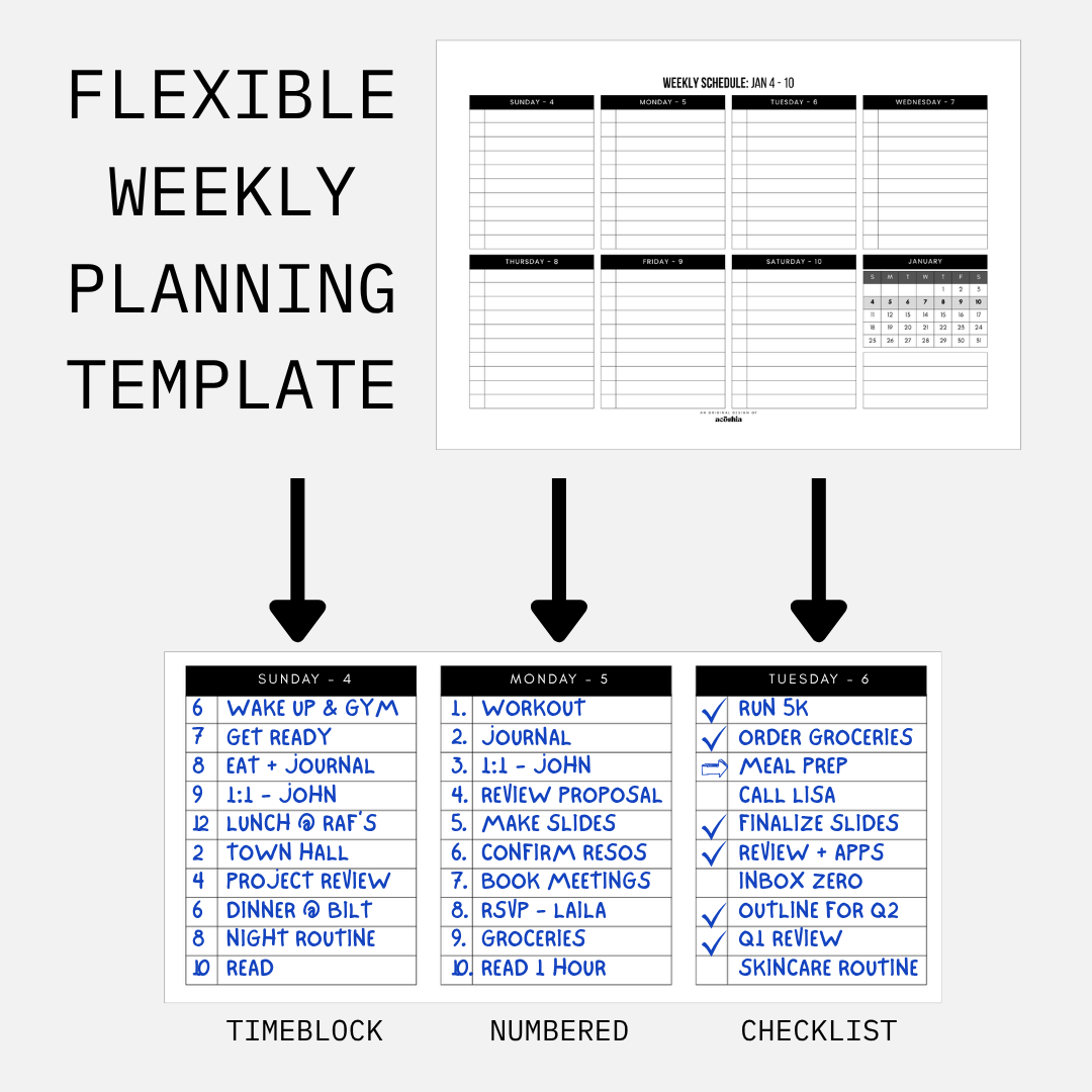 2026 Planner | Weekly Productivity Workbook