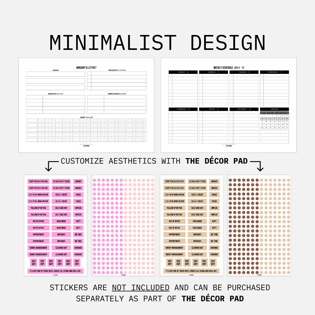 2026 Planner | Weekly Productivity Workbook