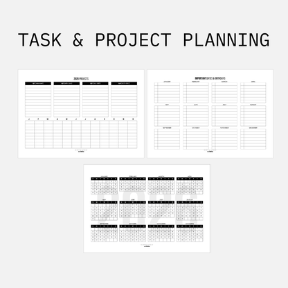 2026 Planner | Weekly Productivity Workbook