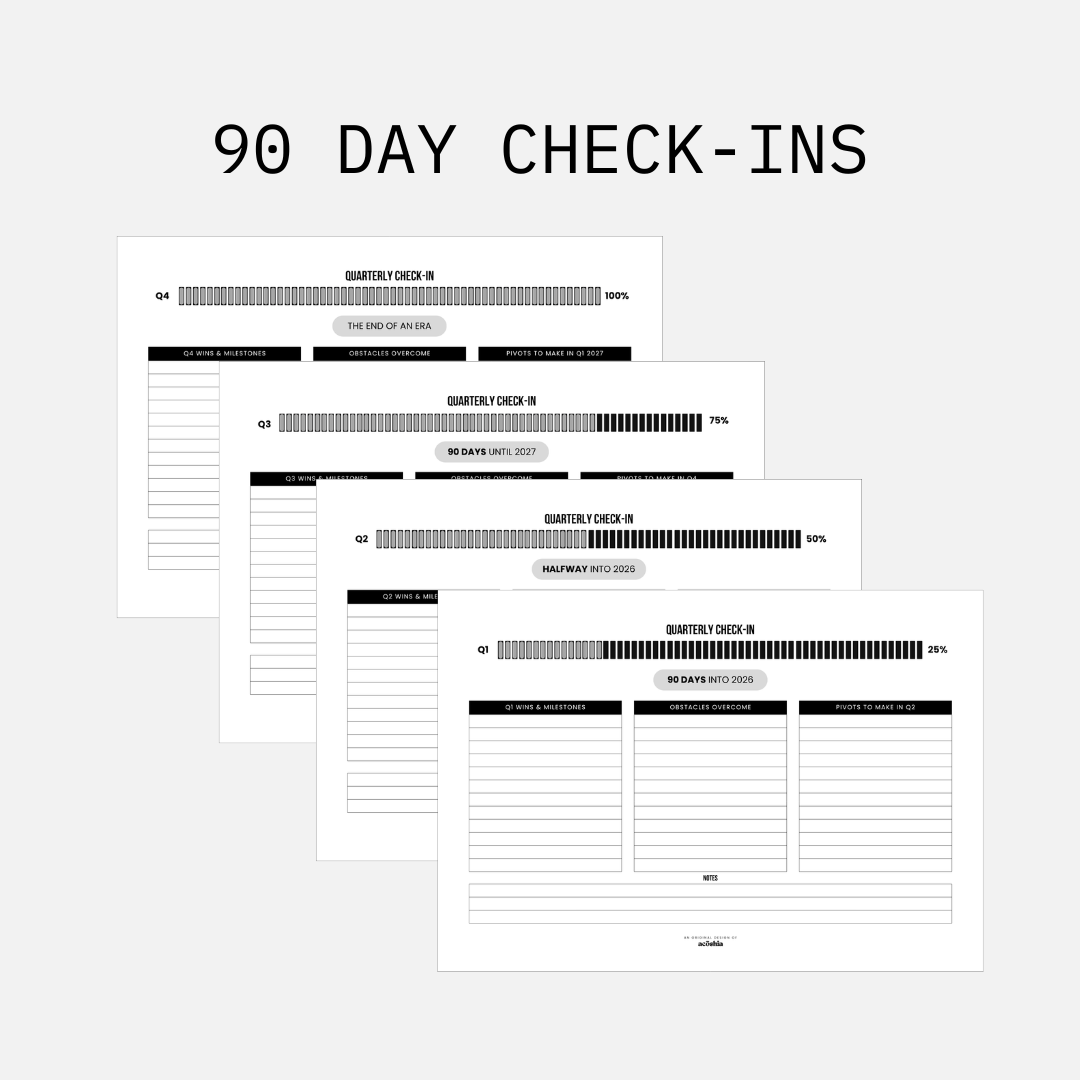 2026 Planner | Weekly Productivity Workbook