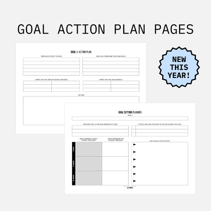 2026 Planner | Weekly Productivity Workbook