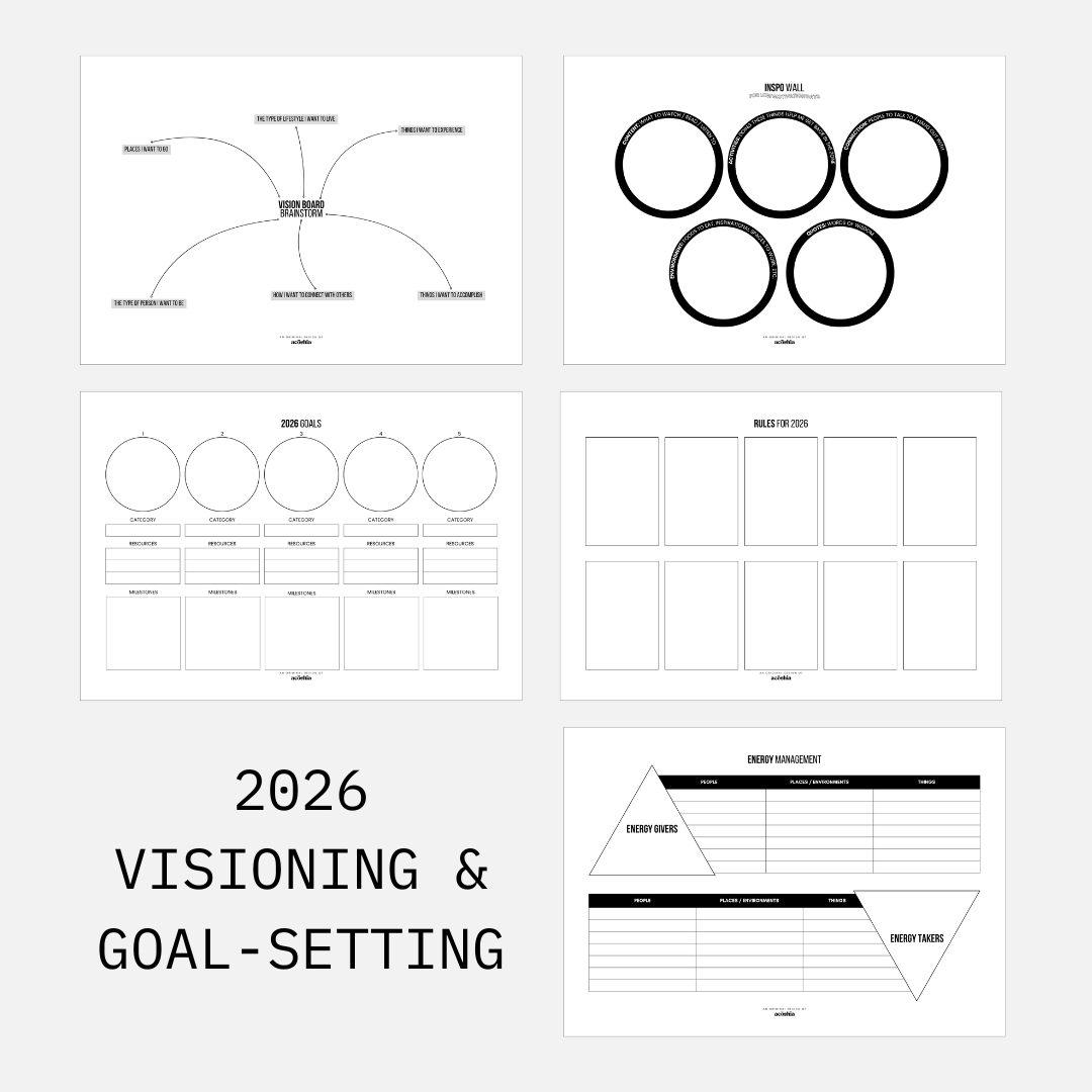 2026 Planner | Weekly Productivity Workbook