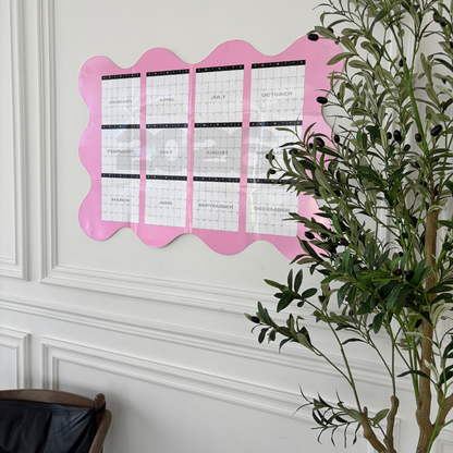 2026 XL Wavy Wall Calendar