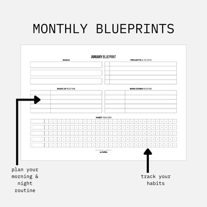 2025 Planner | Weekly Productivity Workbook