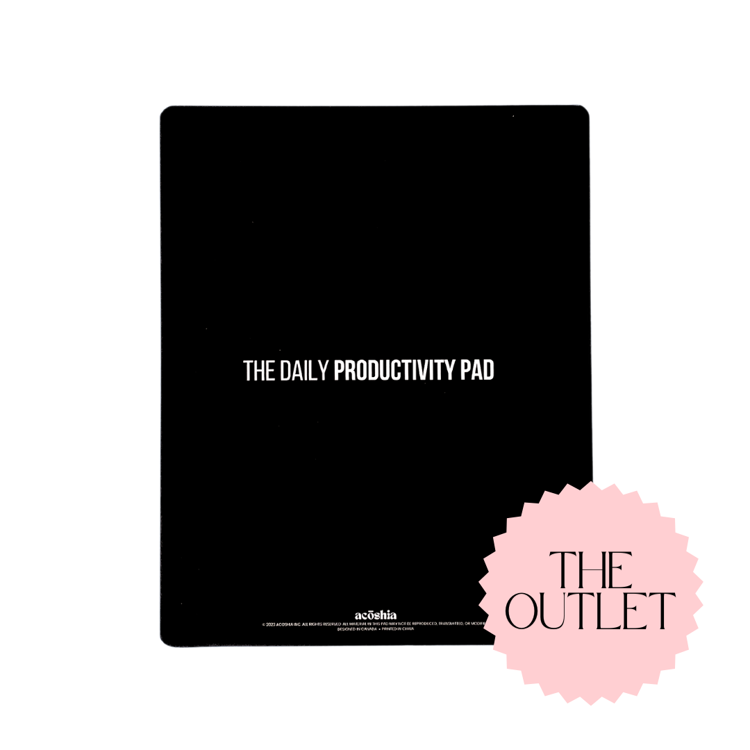 (Imperfect) The Daily Productivity Pad - The Outlet