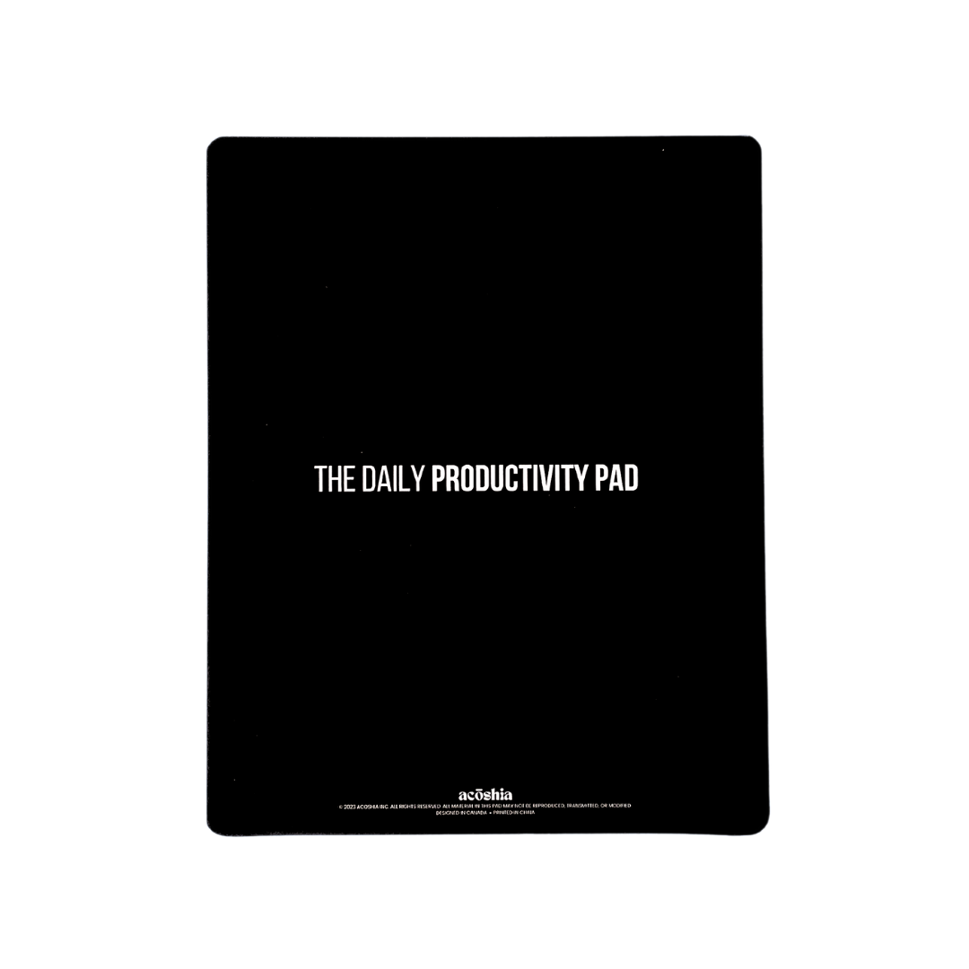 The Daily Productivity Pad