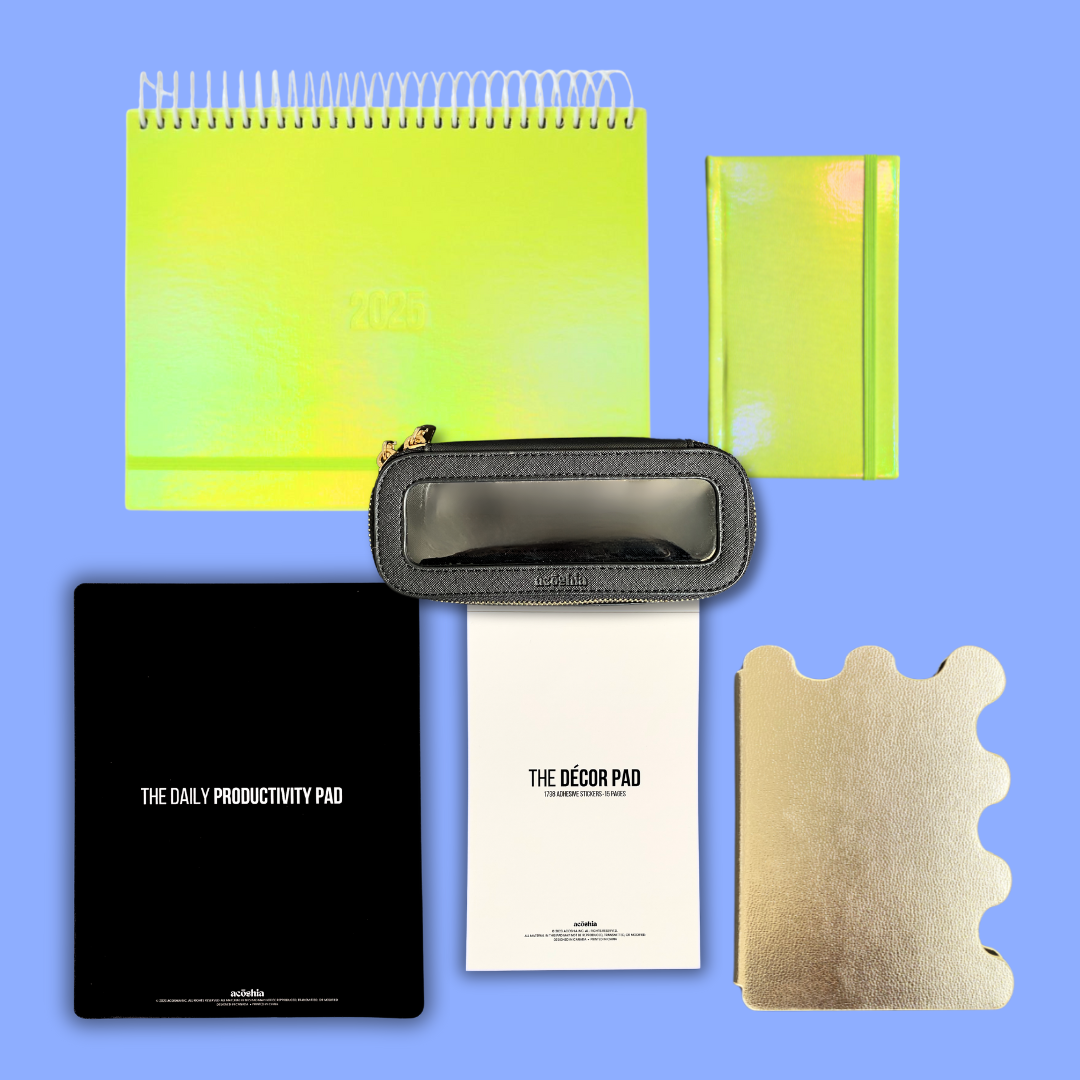 Productivity Packet Acoshia | Giving the Stationery World a Makeover